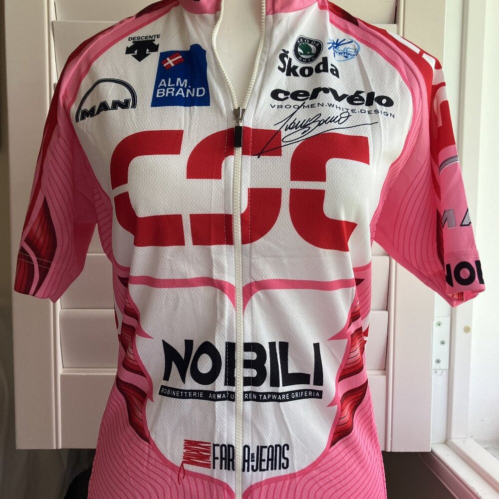 CSC 2006 Giro d'Italia Pink Leader Bike Jersey Replica